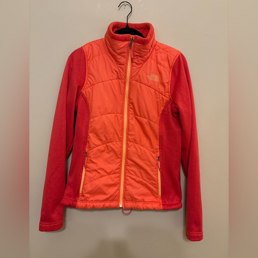 The North Face Women's Red and Orange Ski Jacket